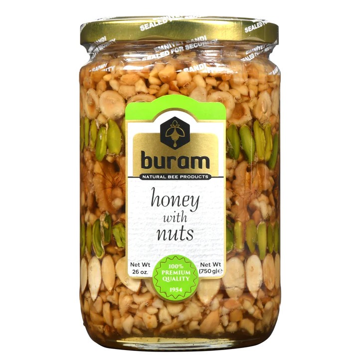 Buram Honey W/Nuts 750 GM