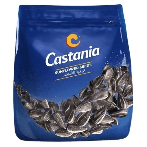CASTANIA SUNFLOWER SEEDS ROASTED SALTED 250 GM