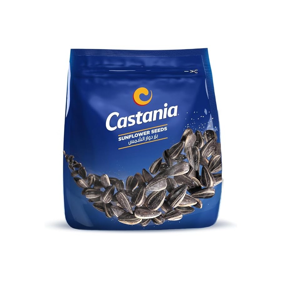 CASTANIA SUNFLOWER SEEDS ROASTED SALTED 250 GM
