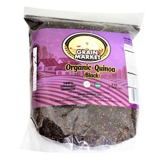 Organic Quinoa Black 3 LBS