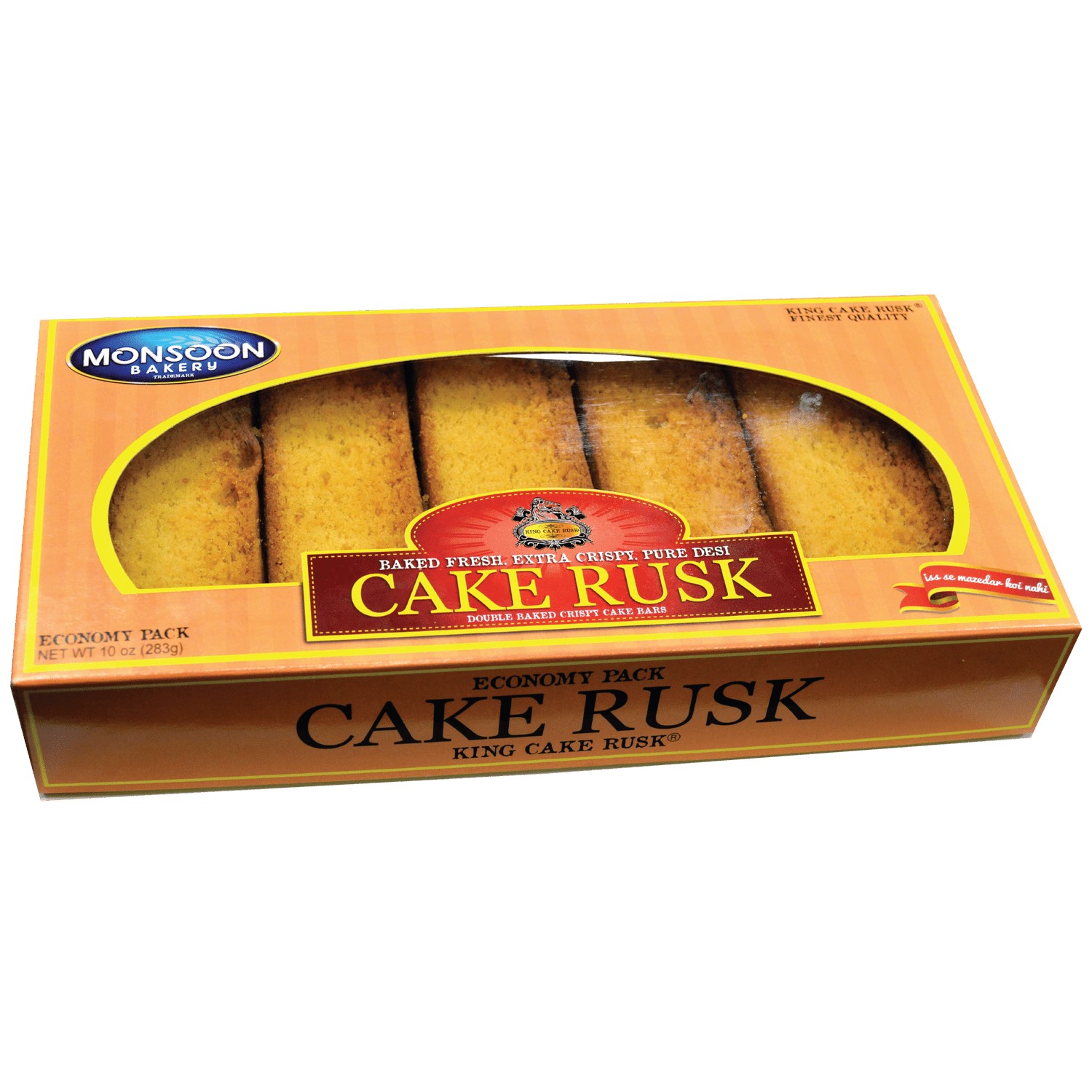MONSOON ORIGINAL CAKE RUSK 10 OZ