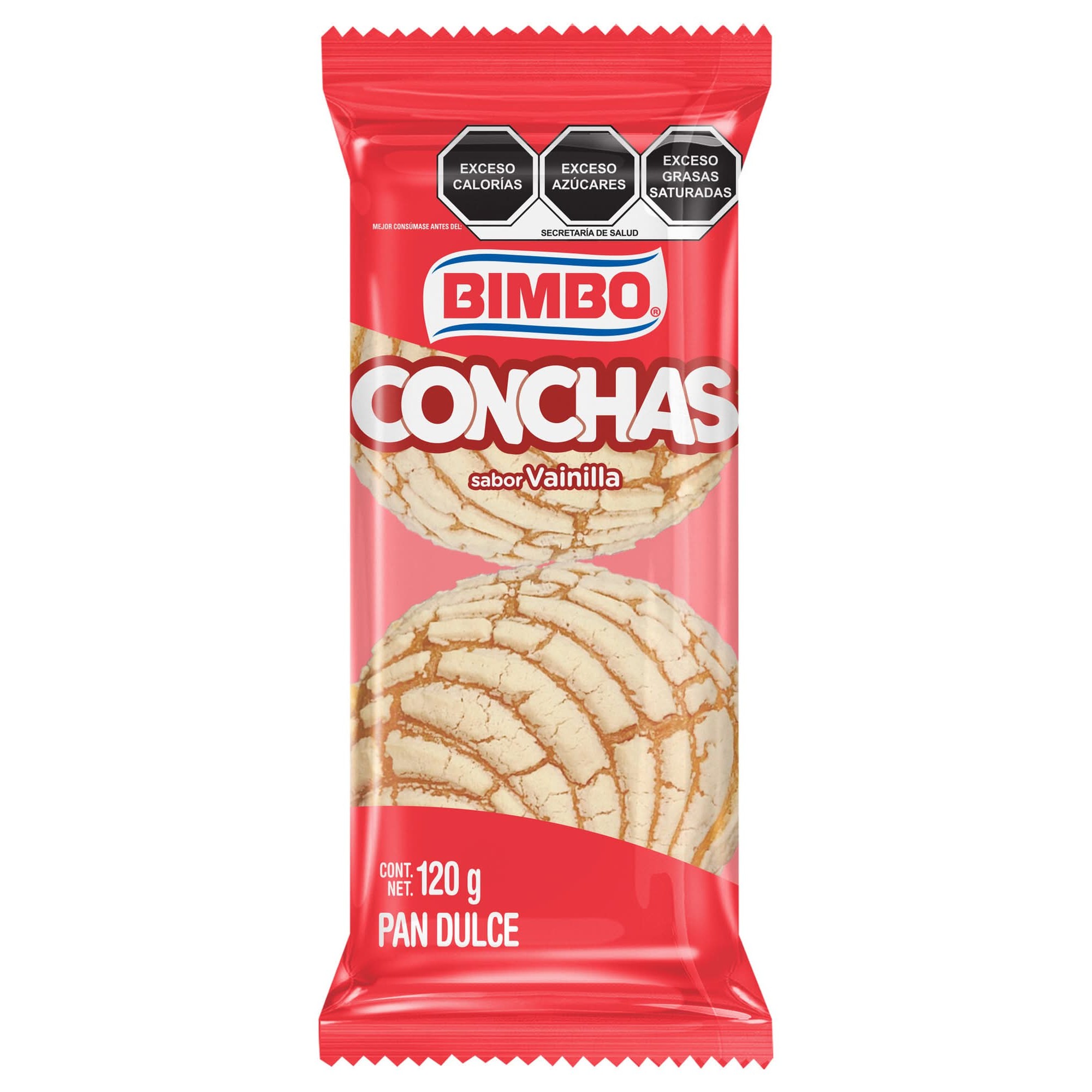 Bimbo Conchas 120 GM