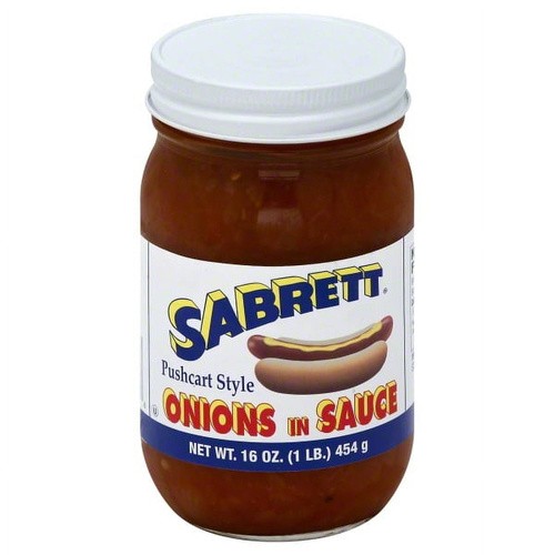 SABRETT ONIONS IN SAUCE 16Z 16 OZ