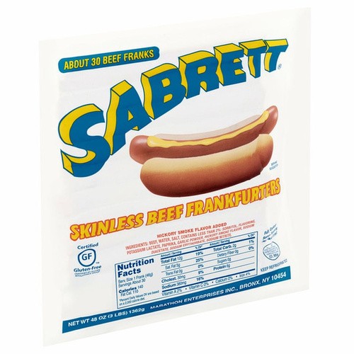 SABRETT SKINLESS BF 48 OZ