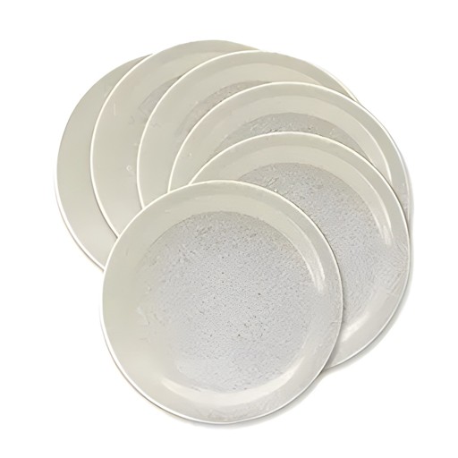MILTON 7 ROUND PLATES 50 PCS
