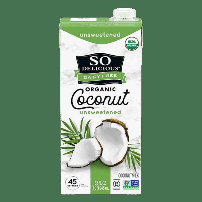 COCONUT MILK 32 OZ