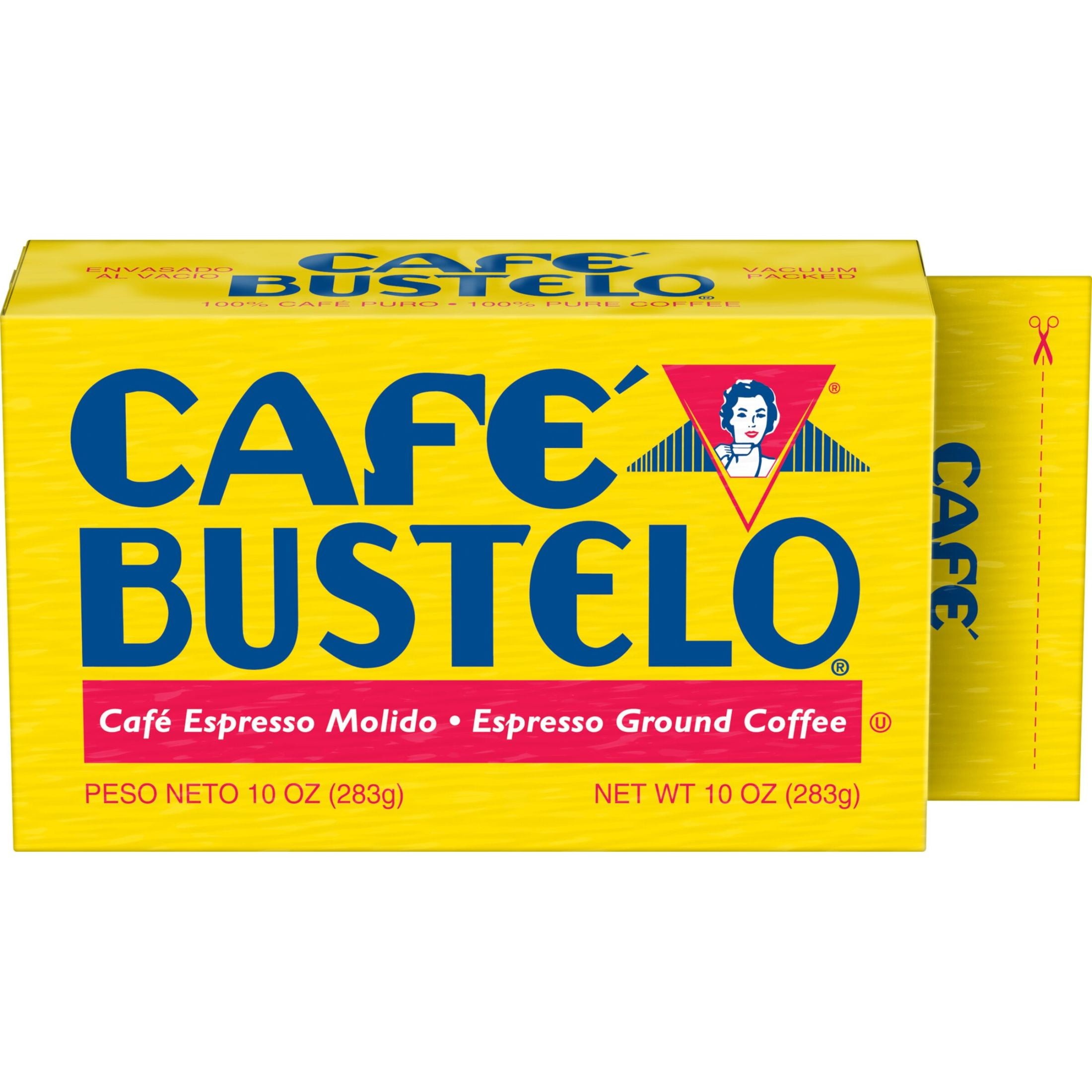 Caf? Bustelo Espresso Dark Roast Ground Coffee  10 OZ