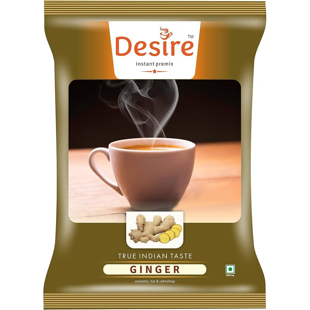 Cafe Desire Instant Ginger Karak Tea Premix  1 KG
