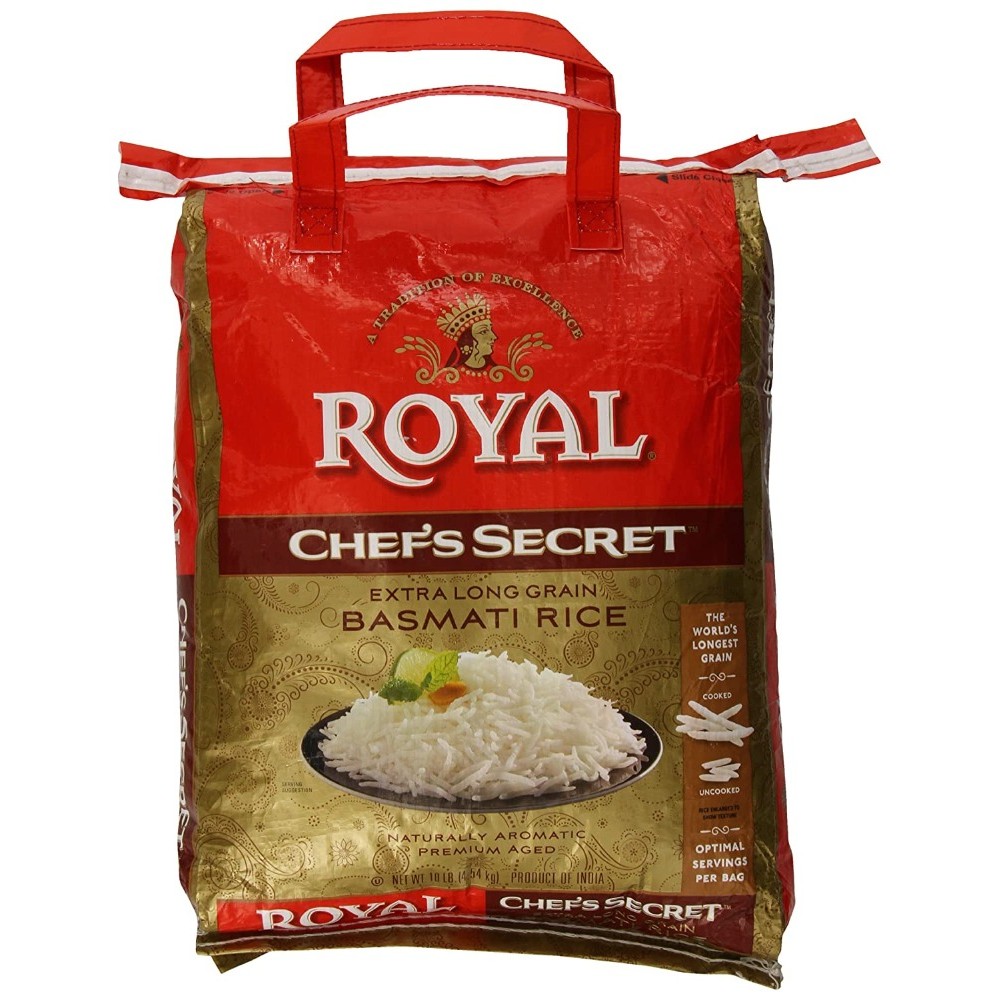 ROYAL CHEFS SECERT BASMATI RICE 10 LBS