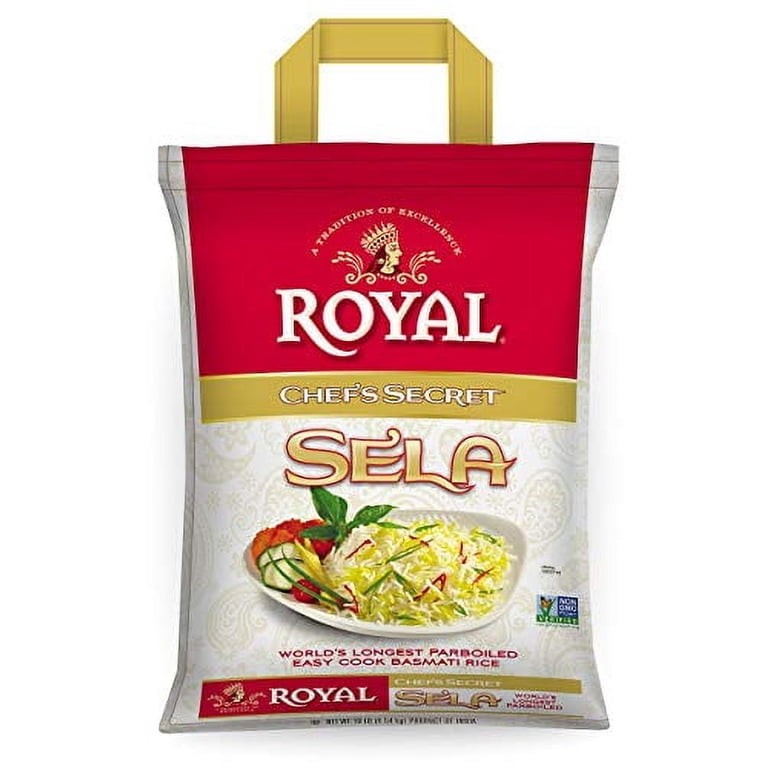 Royal Sella Parboiled Basmati Rice 10 LBS