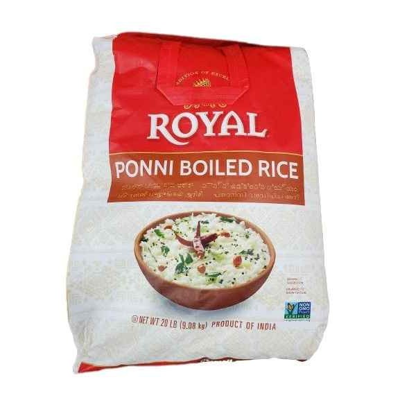 Royal Ponni Boiled Rice 20 LBS