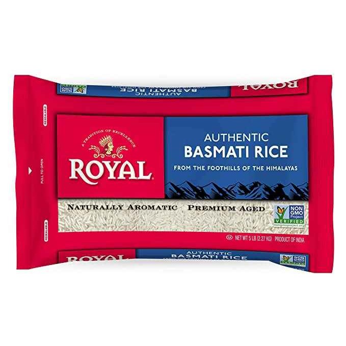 ROYAL INDIAN BASMATI RICE 5 LBS