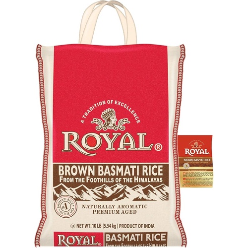 ROYAL BROWN BASMATI 10 LBS