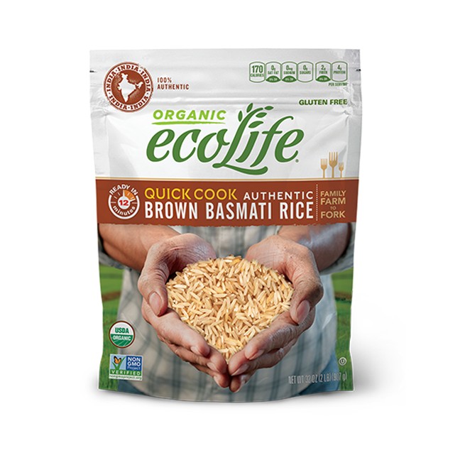 Ecolife Brown Rice Org 64 OZ
