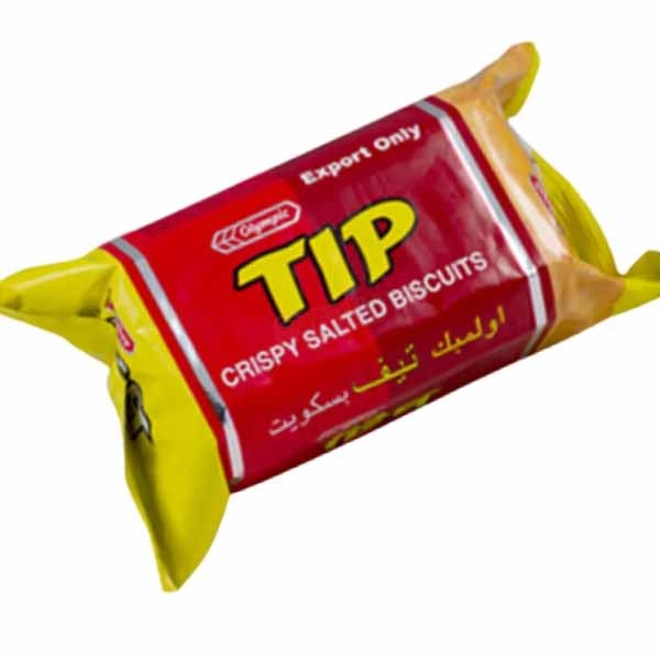 Olympic Tip Crispy Salted Biscuits  255 GM
