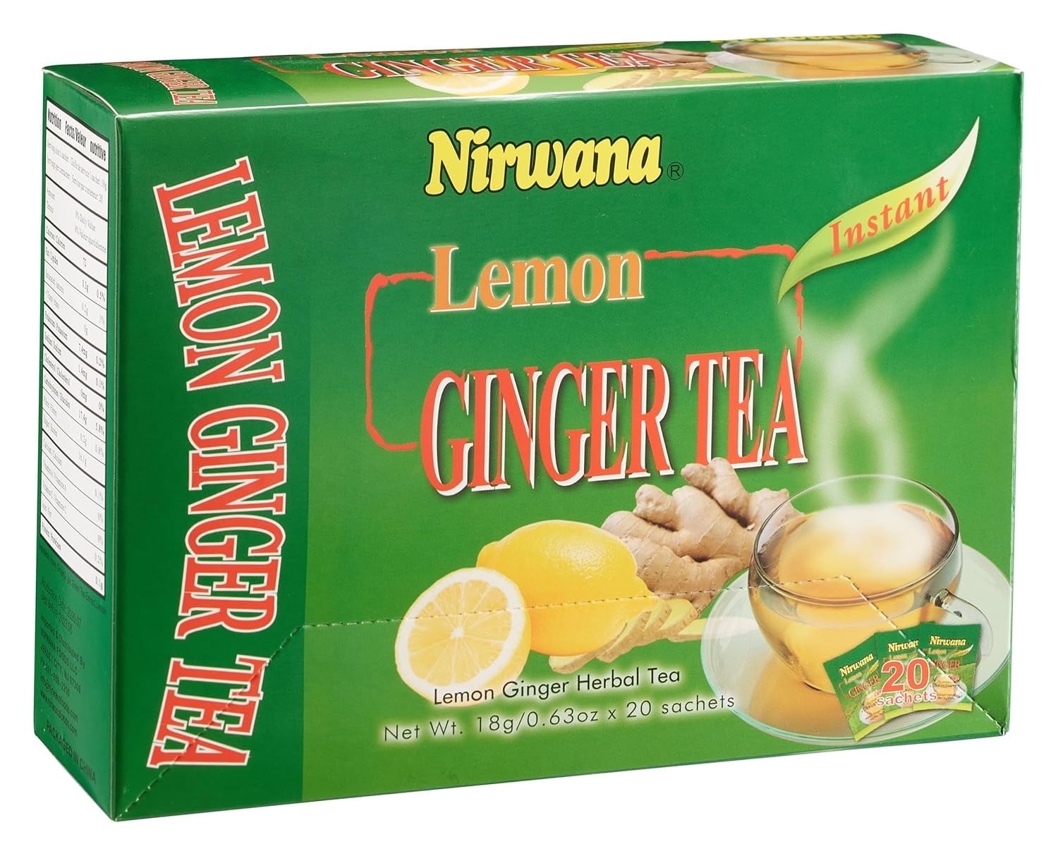 Nirwana Lemon Ginger Tea 20 BAG