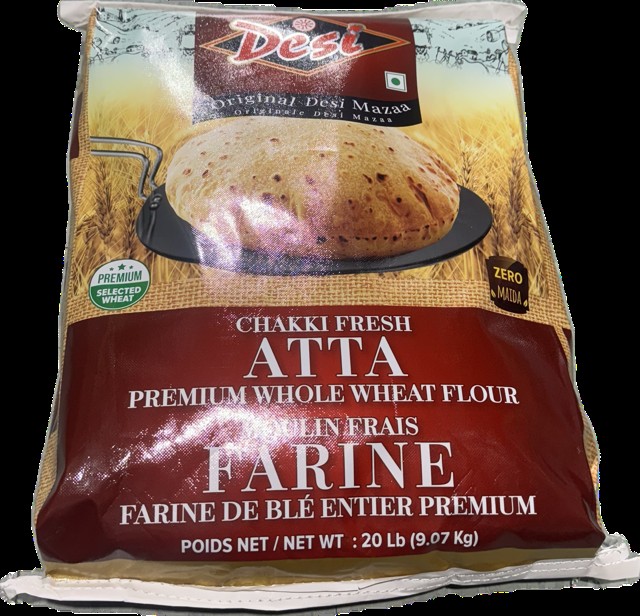 Desi Thela Chakki ATTA 20 LBS