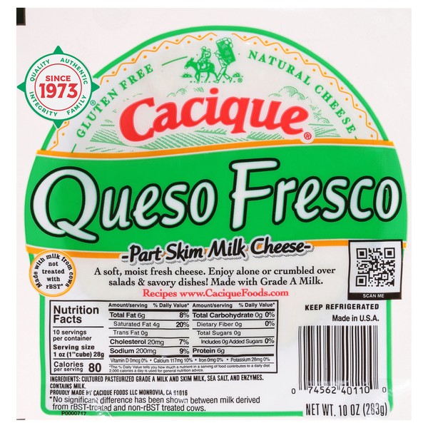 CACIQUE QUESO FRESCO                     10 OZ