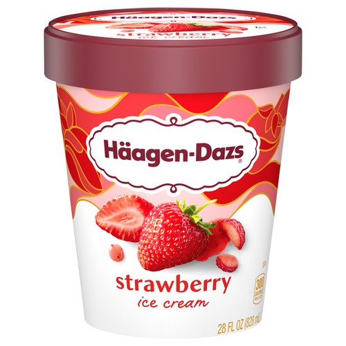 HAAGEN.DAZS STRAWBERRY 28 OZ