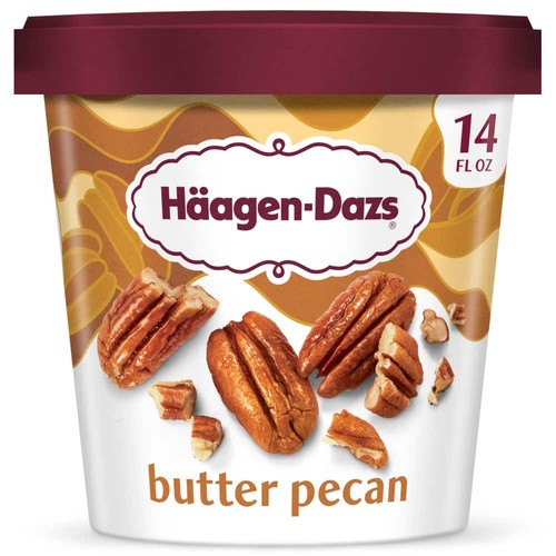HAAG DZ BUTTER PECAN    14Z 14 OZ