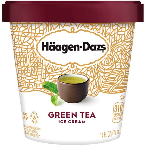 HAAGENDAS GREENTEA 14 OZ