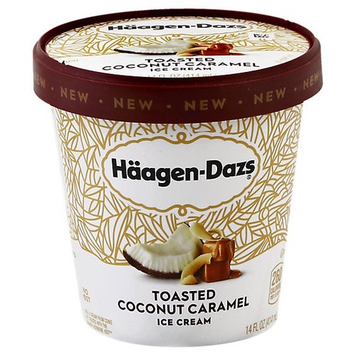 HAAGEN DAZS COCONUT/CARA 14 OZ
