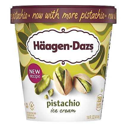 Haagen Dazs Pistachio Ice Cream 14 OZ