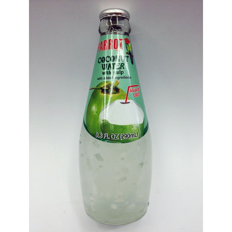 Natural Coconut Water With Pulp 9.8 OZ