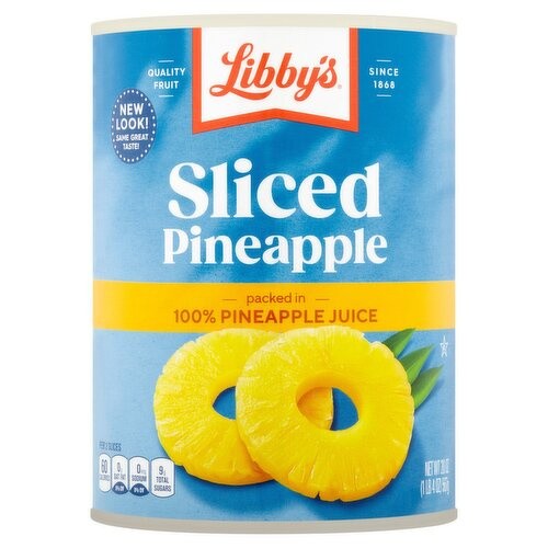 Libby's Sliced Pineapple In Juice 20 Oz