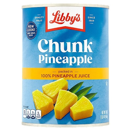 Libby's Chunk Pineapple In Juice 20 Oz