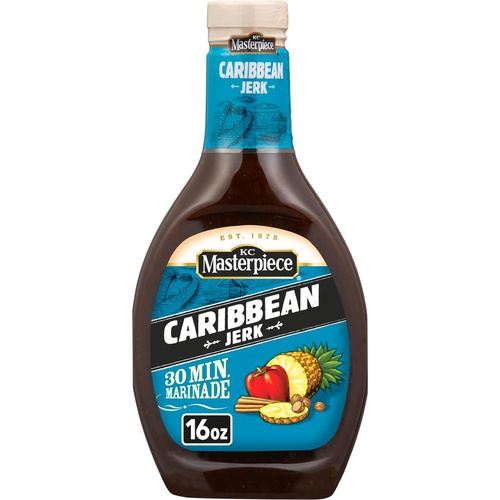 KC MASTERPIECE MARINADE CARIBEAN JRK     16 OZ