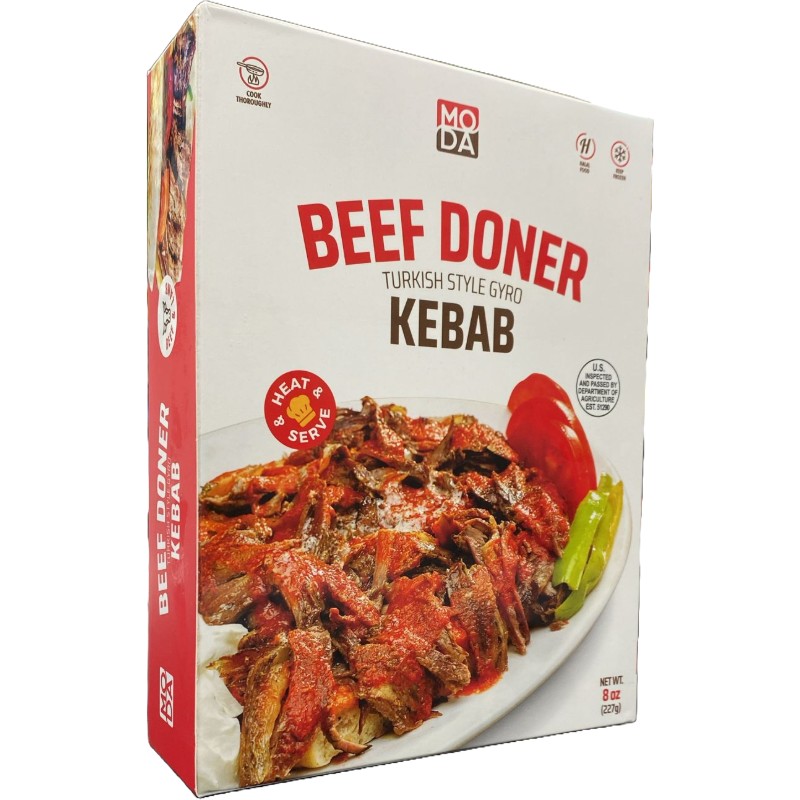 MODA BEEF DONER KEBAB 8 OZ