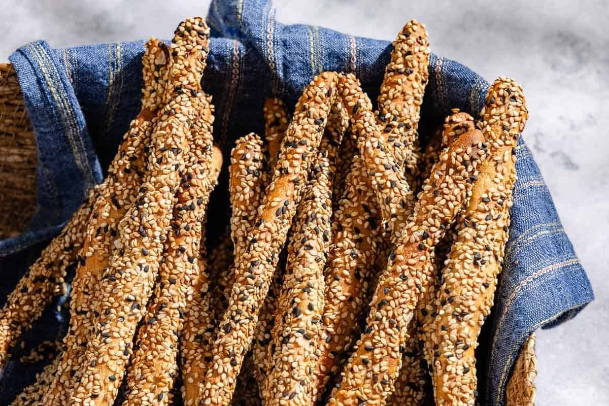 Crescent Sesame Bread Stick 8 OZ