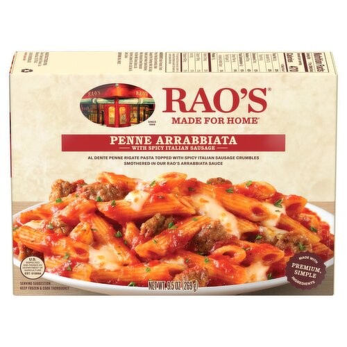 RAOS PENNE ARIBIATA 9.5 OZ
