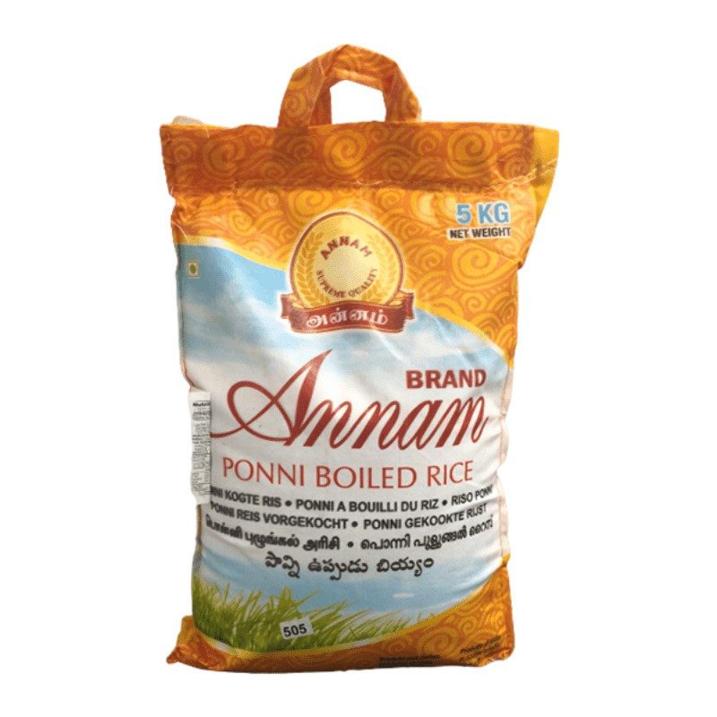 ANNAM PONNI BOILED RICE 20 LBS