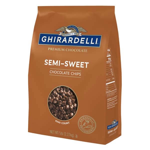 GHIRARDELLI SEMI SWEET CHIPS 12 OZ