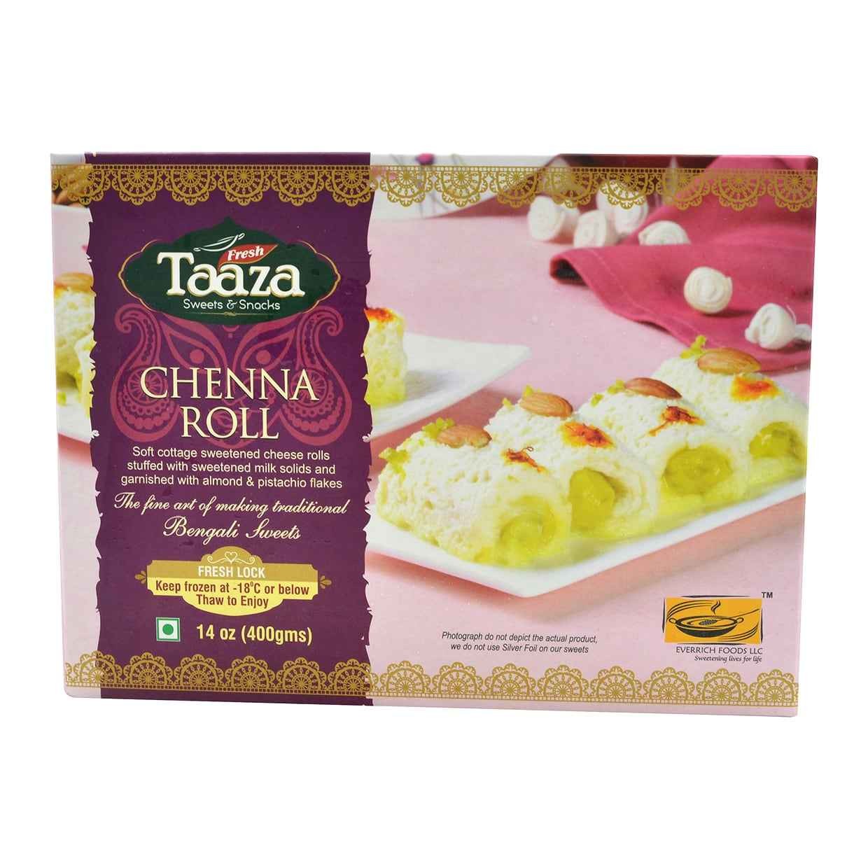 Taaza Chenna Roll 400 GM