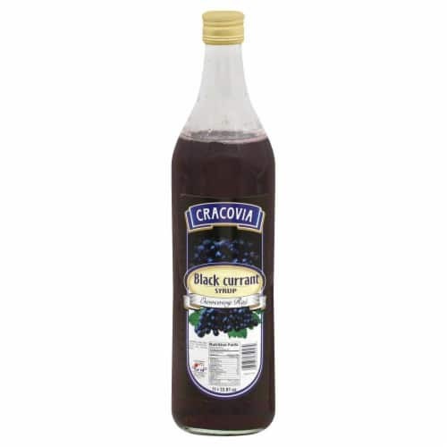 CRACOVIA BLACK CURRANT SYRUP 33.8 OZ
