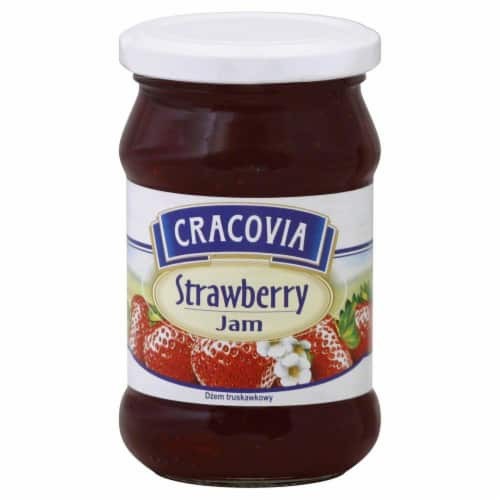 CRACOVIA STRAWBERRY JAM 380 GM