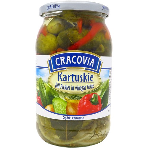 CRACOVIA DILL PICKLES KARTUSKIE 860 GM