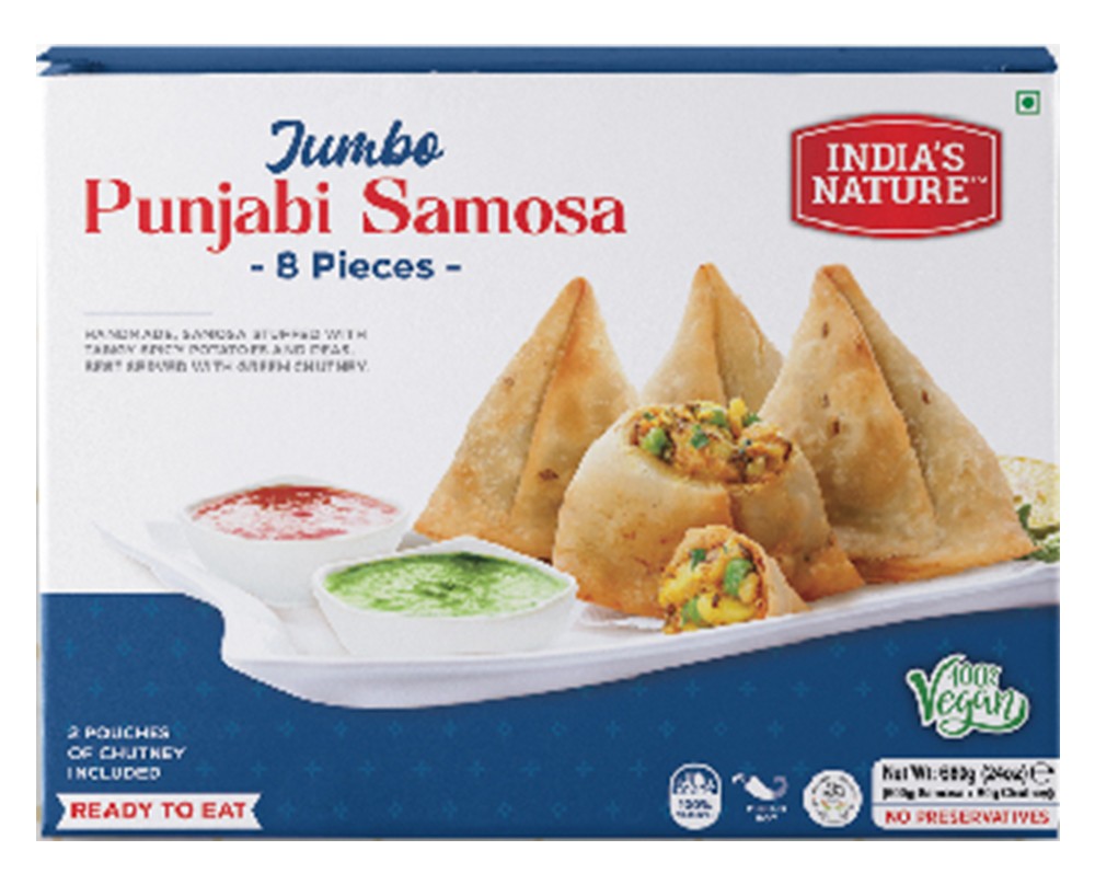 INDIA NATURE JUMBO PUNJABI SAMOSA 680 GM