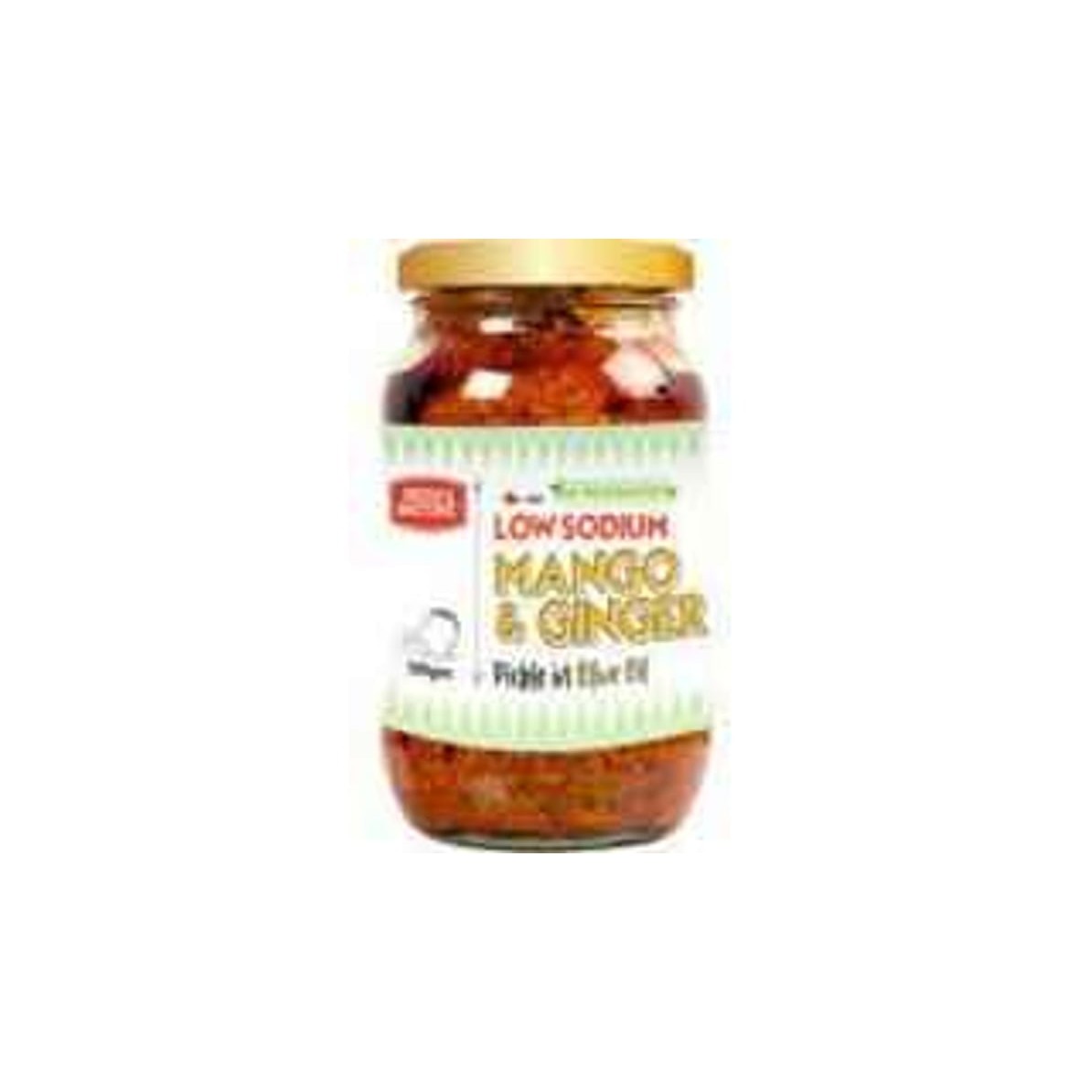 INDIAS NATURE L S MANGO GINGER PICKLE 500 GM