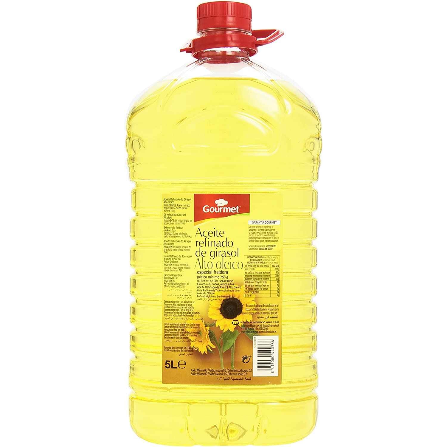 Gourment Magic Sunflour Oil 5 LTR