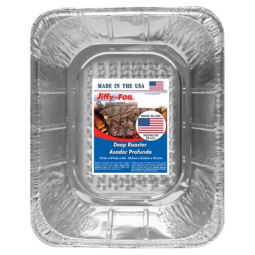 JIFFY FOIL DEEP ROASTER 1 EACH