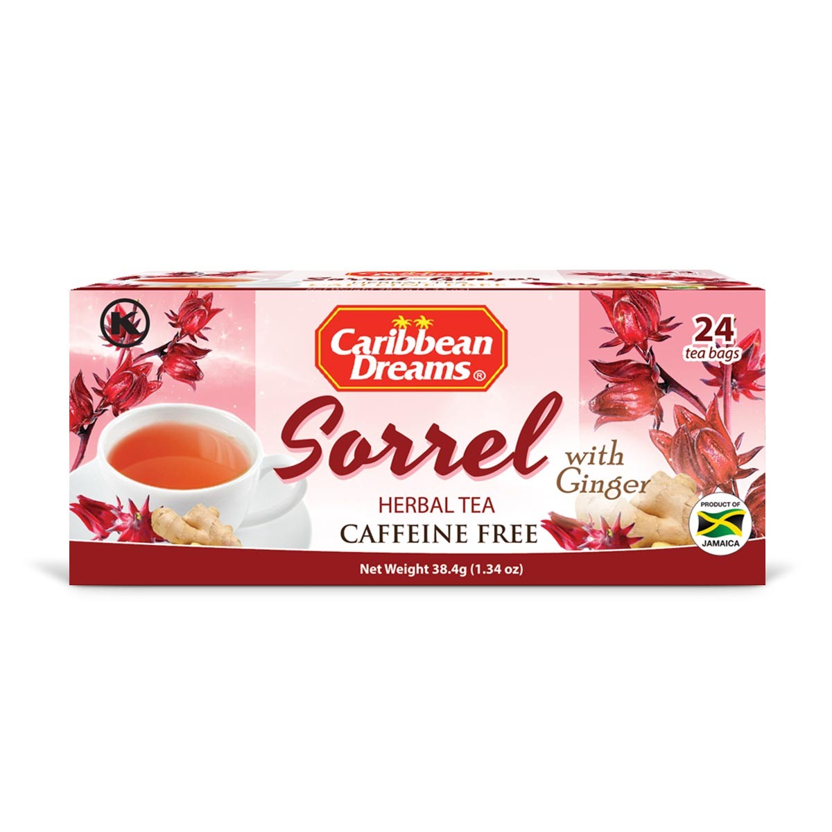 CRBN SRREL GNGR TEA 24 BAG