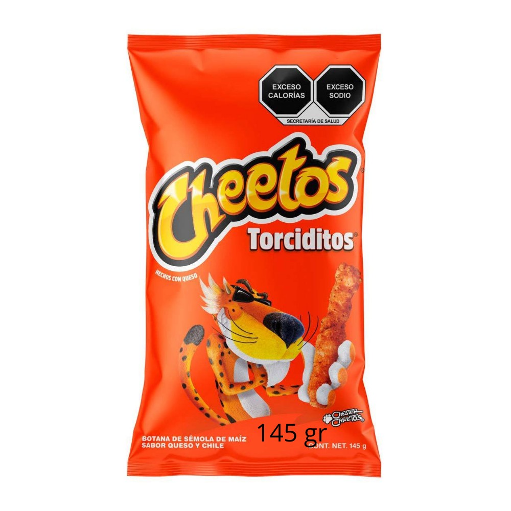 SABRITAS CHEETOS TORCIDITOS              1 GM
