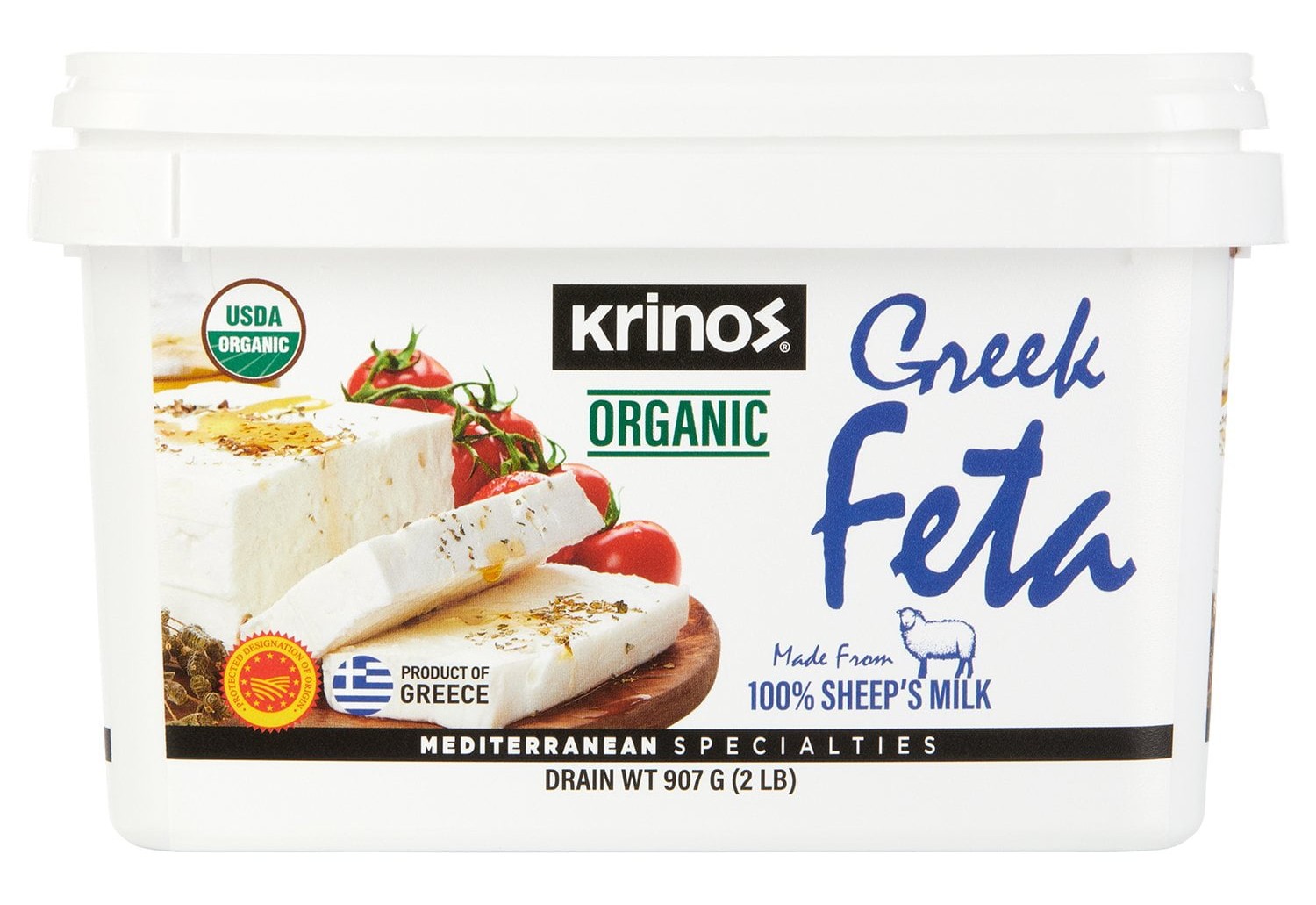 KRINOS GREEK FETA CHEESE 7 OZ