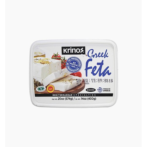 Krinos Greek Feta Cheese 400 GM