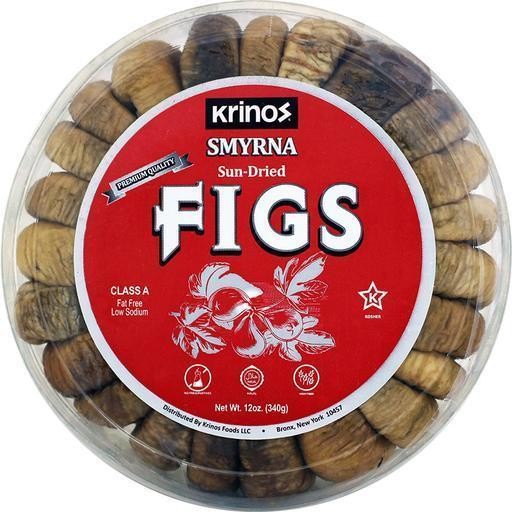 KRINOS SMYRNA SUN DRIED FIGS 12 OZ