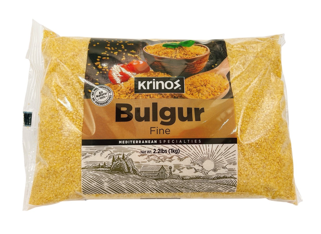 KRINOS BULGUR FINE 2.2 Lbs
